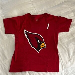 NFL Kids Red Cardinals Short Sleeve Tee